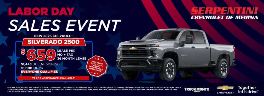 NEW 2026 CHEVROLET SILVERADO 2500